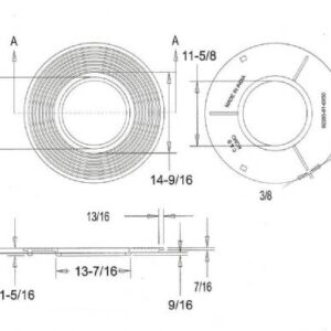 2205 CAST IRON LOW PROFILE METER COVERS FOR 18", 21", & 24"
