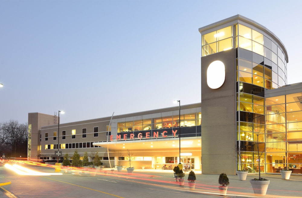 exterior of hospital