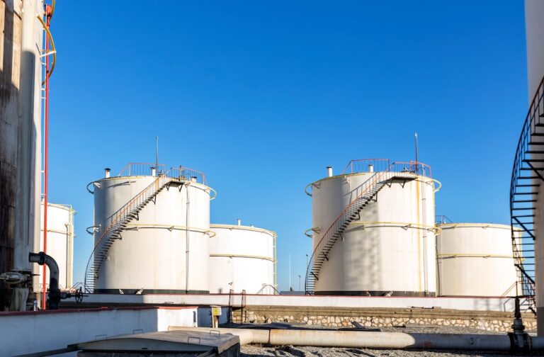 Petroleum storage tanks